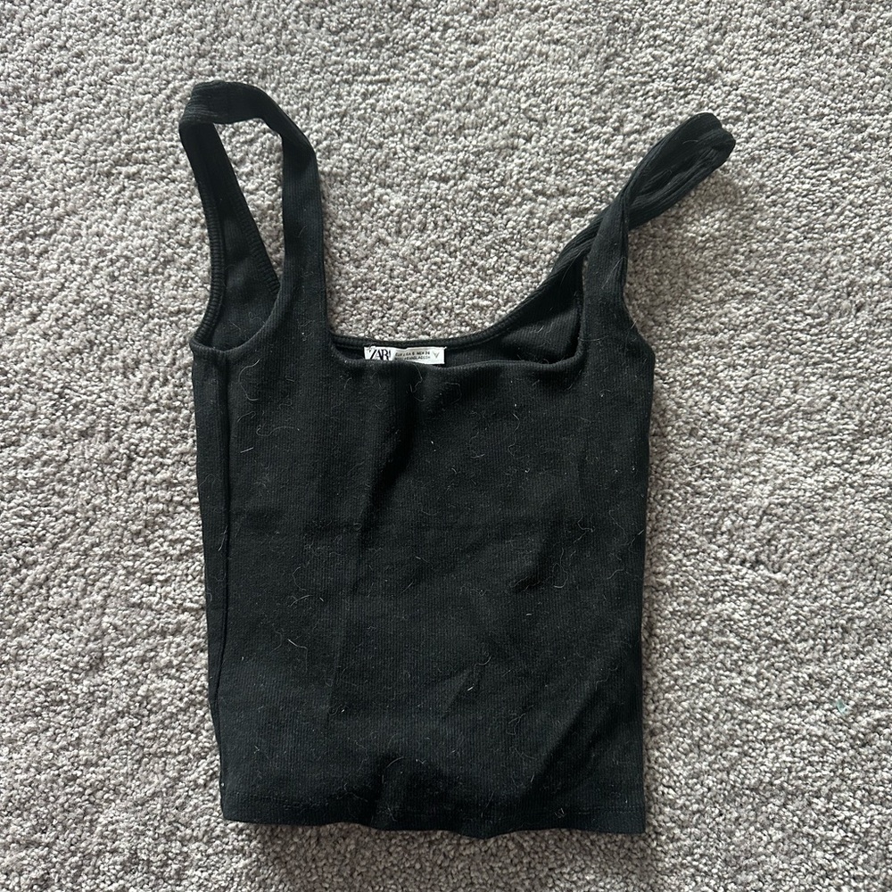 Zara Black Women's Tank Top